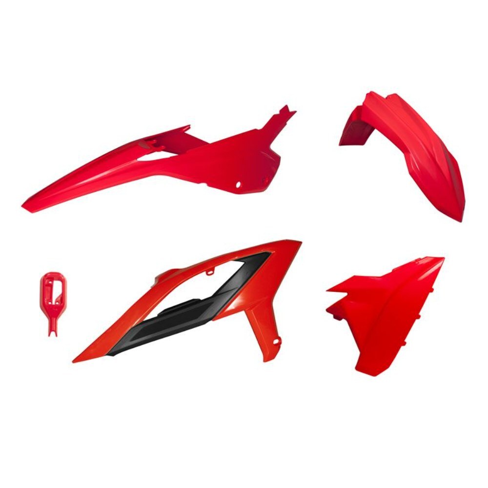 Rtech OE Plastic Kit 4 Piece - Red