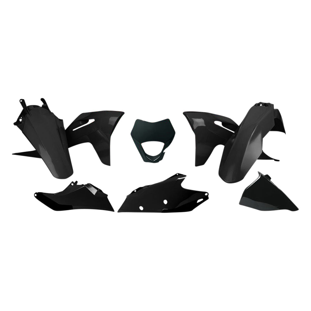 Rtech Plastic Kit 6 Piece - Black