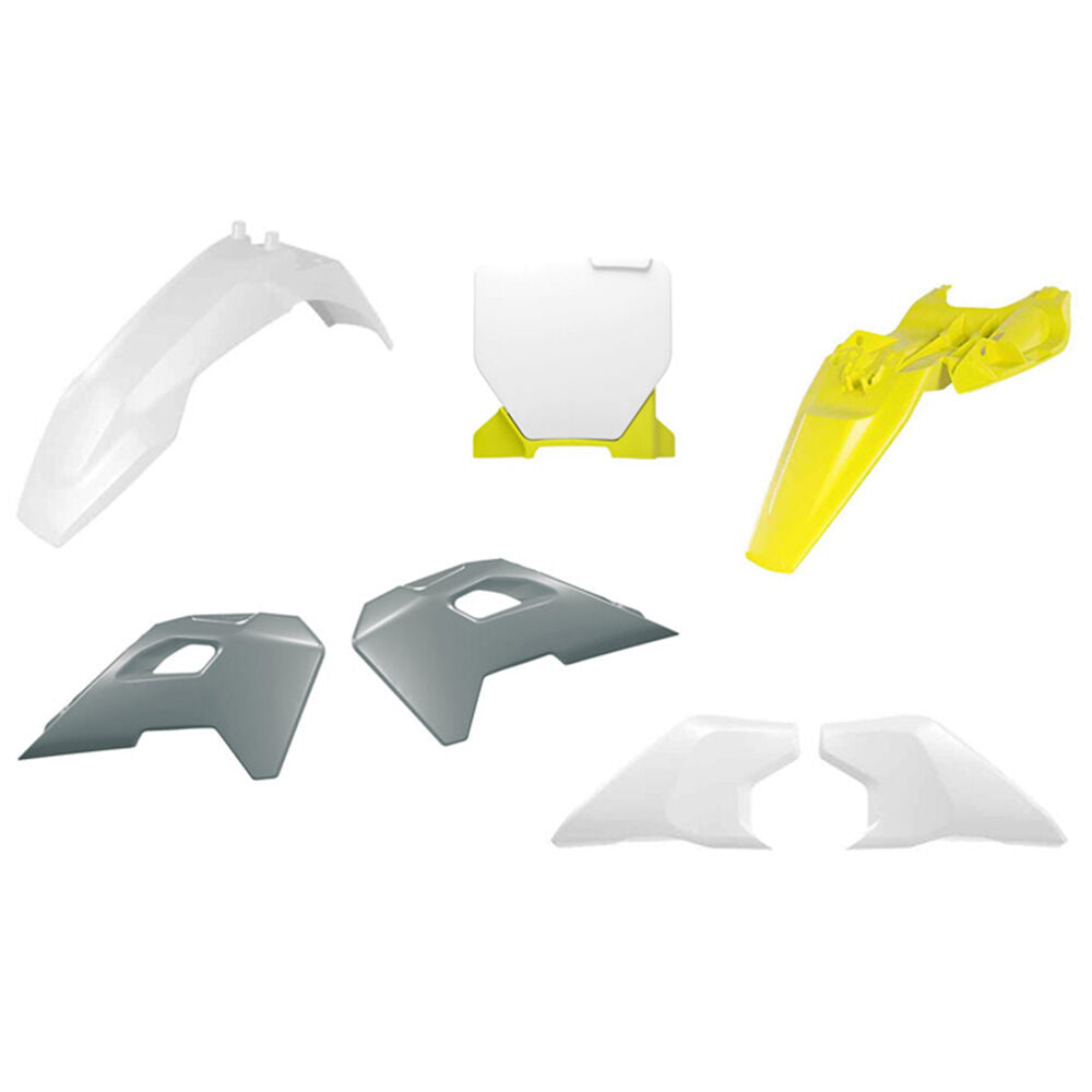 Rtech Plastics Kit 6 Piece - White / Grey / Yellow