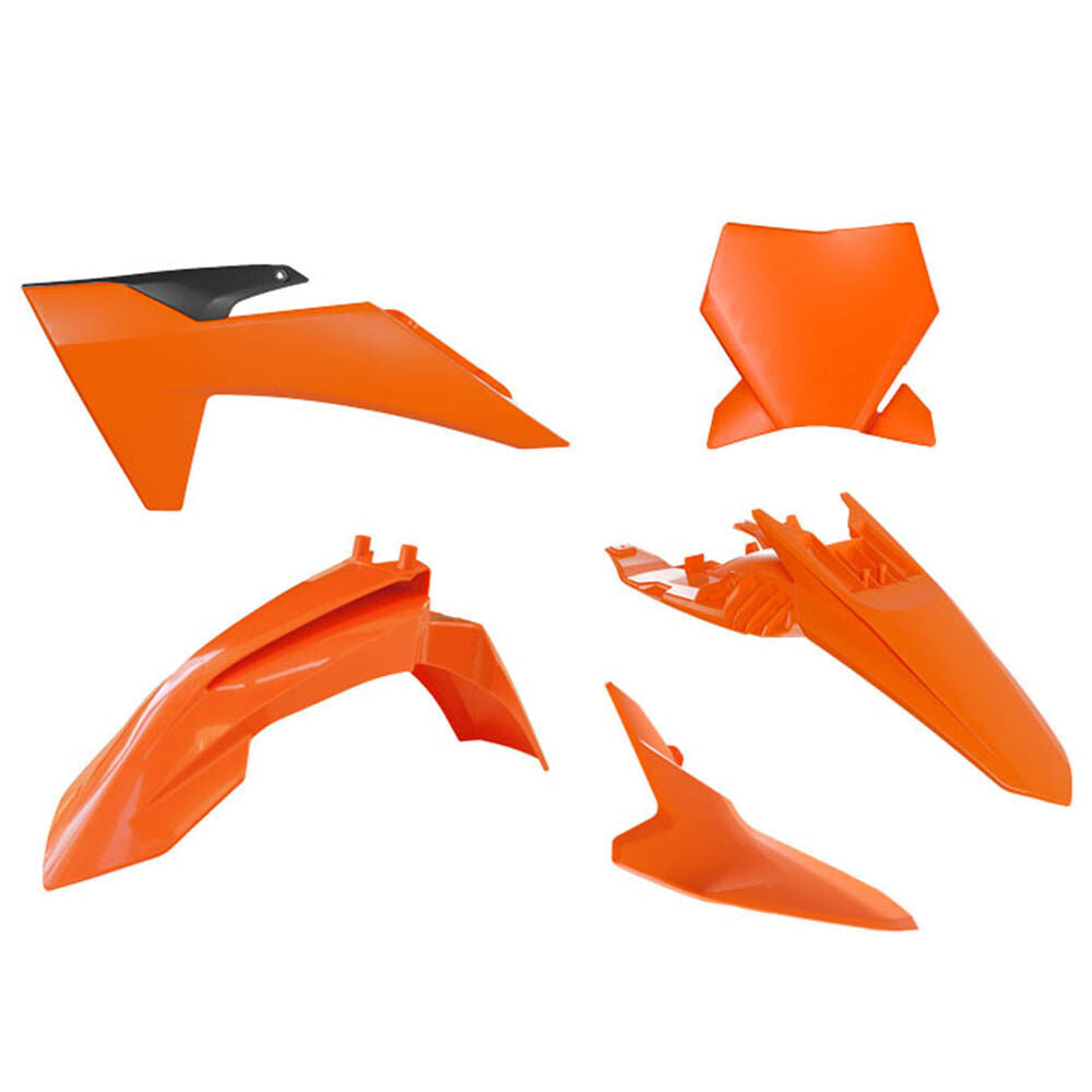 Rtech Plastics Kit 5 Piece - Orange / Black