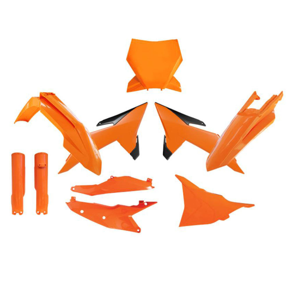 Rtech Plastics Kit 7 Piece - Orange / Black