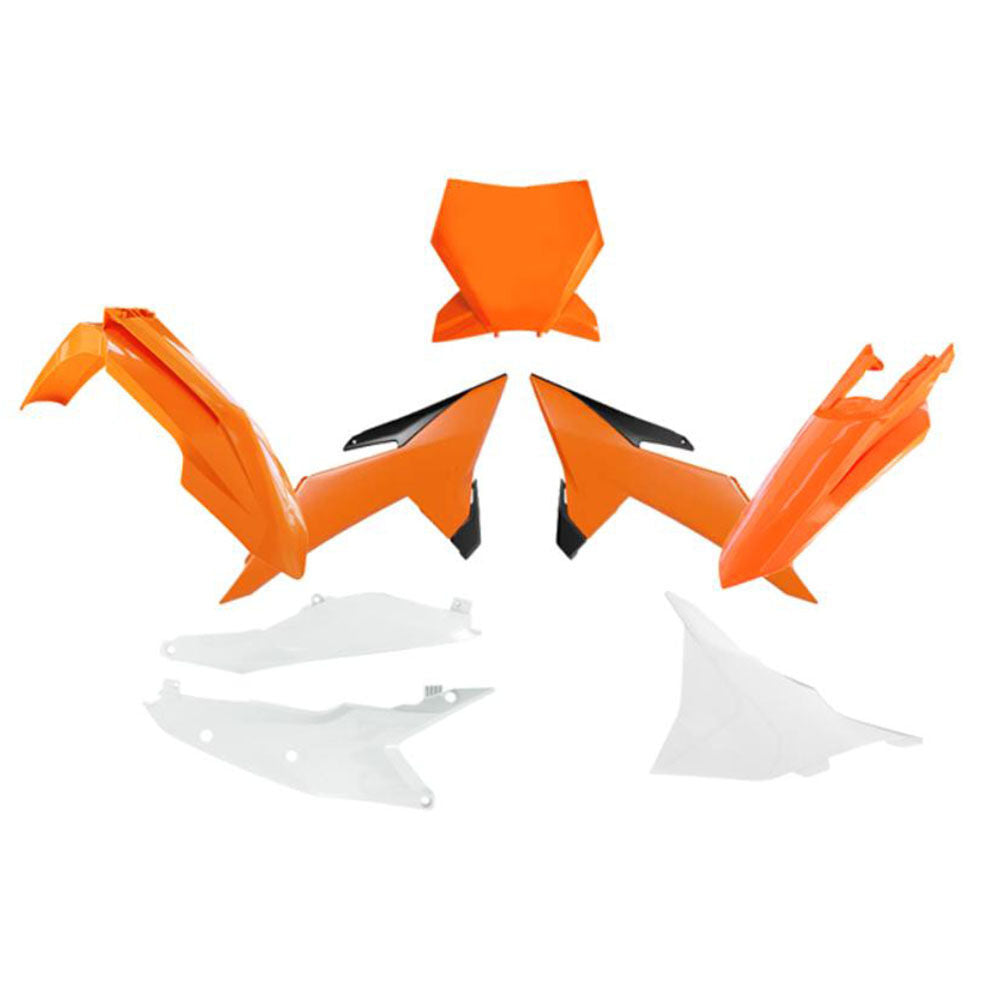 Rtech Plastics Kit 6 Piece - Orange / Black / White