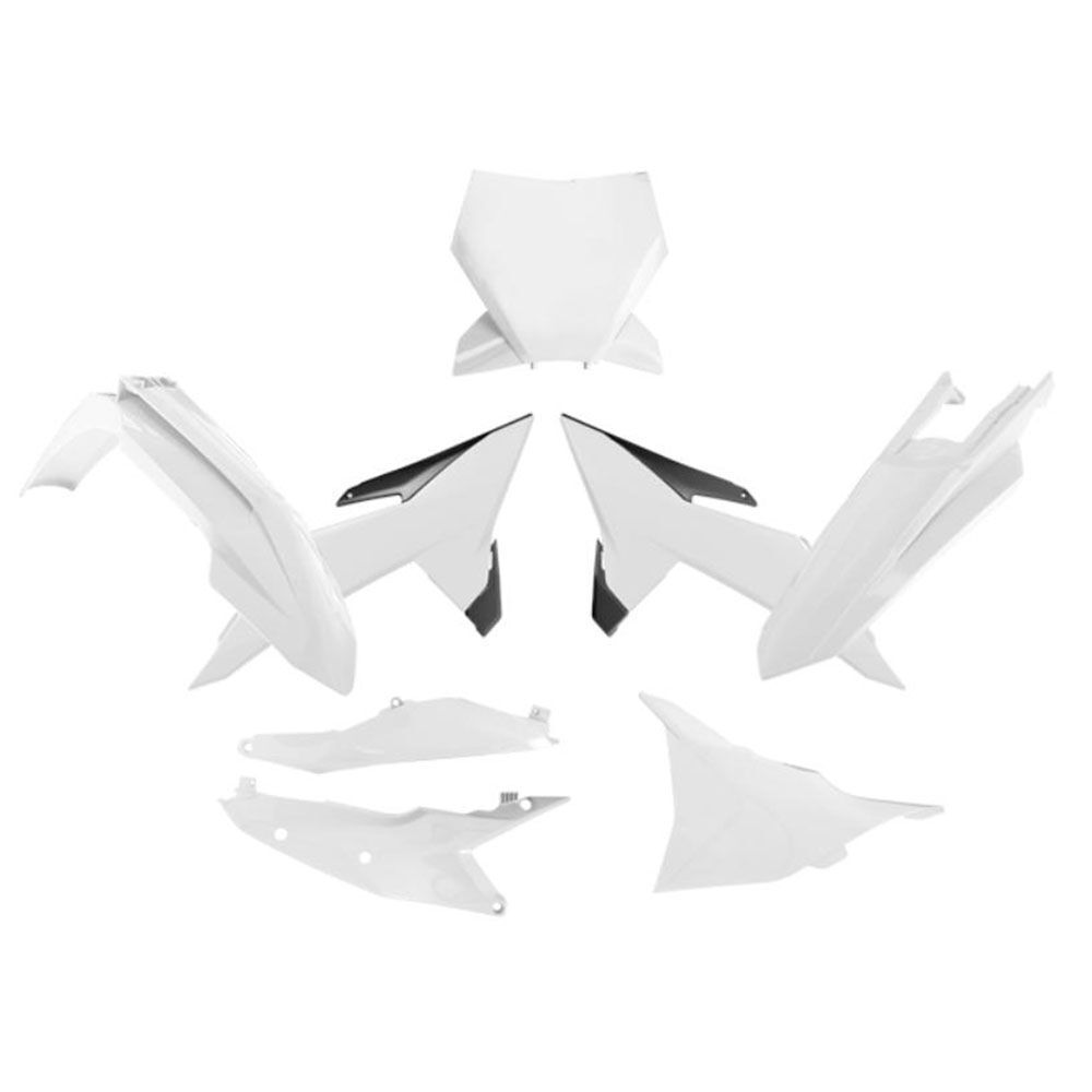 Rtech Plastics Kit 6 Piece - White / Black