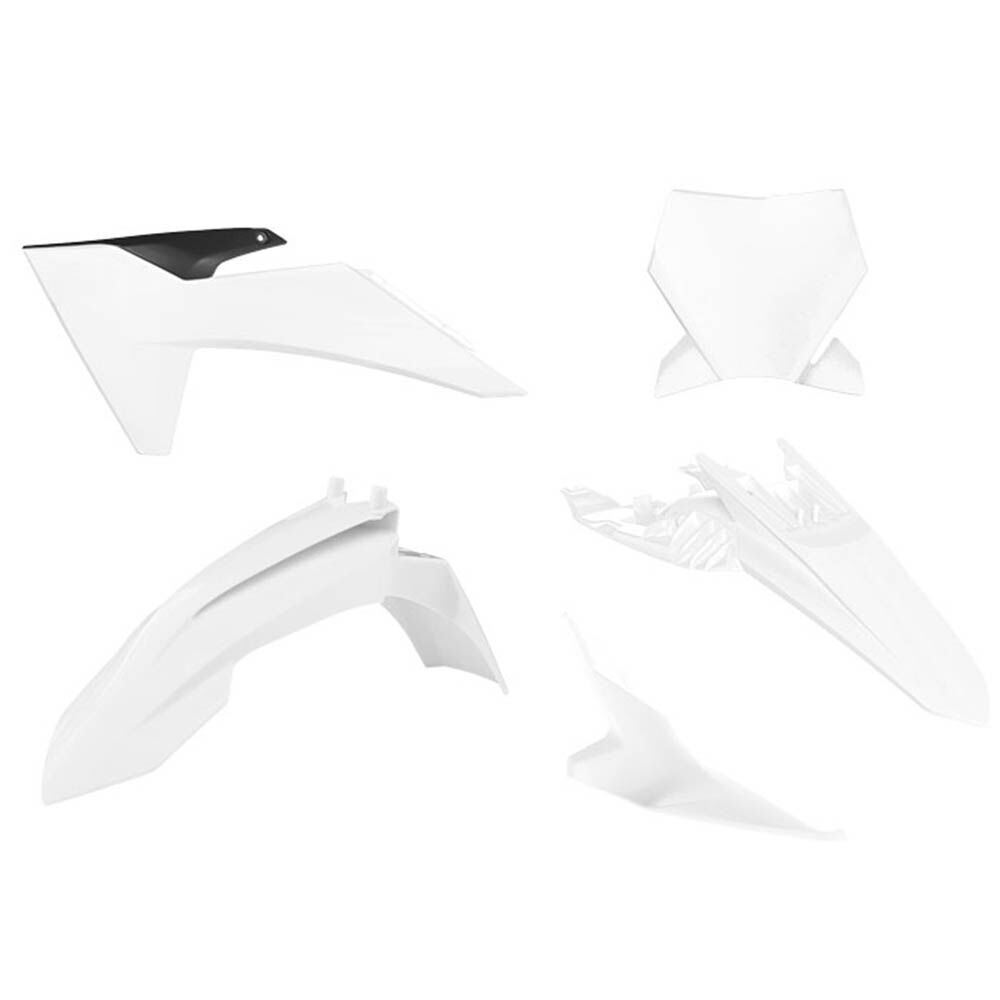 Rtech Plastic Kit 5 Piece - White / Black
