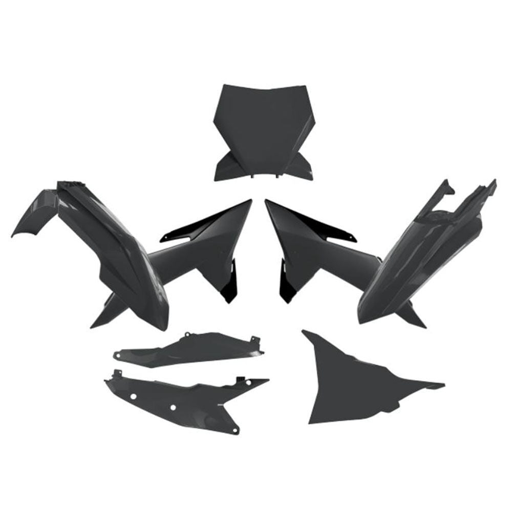 Rtech Plastics Kit 6 Piece - Black