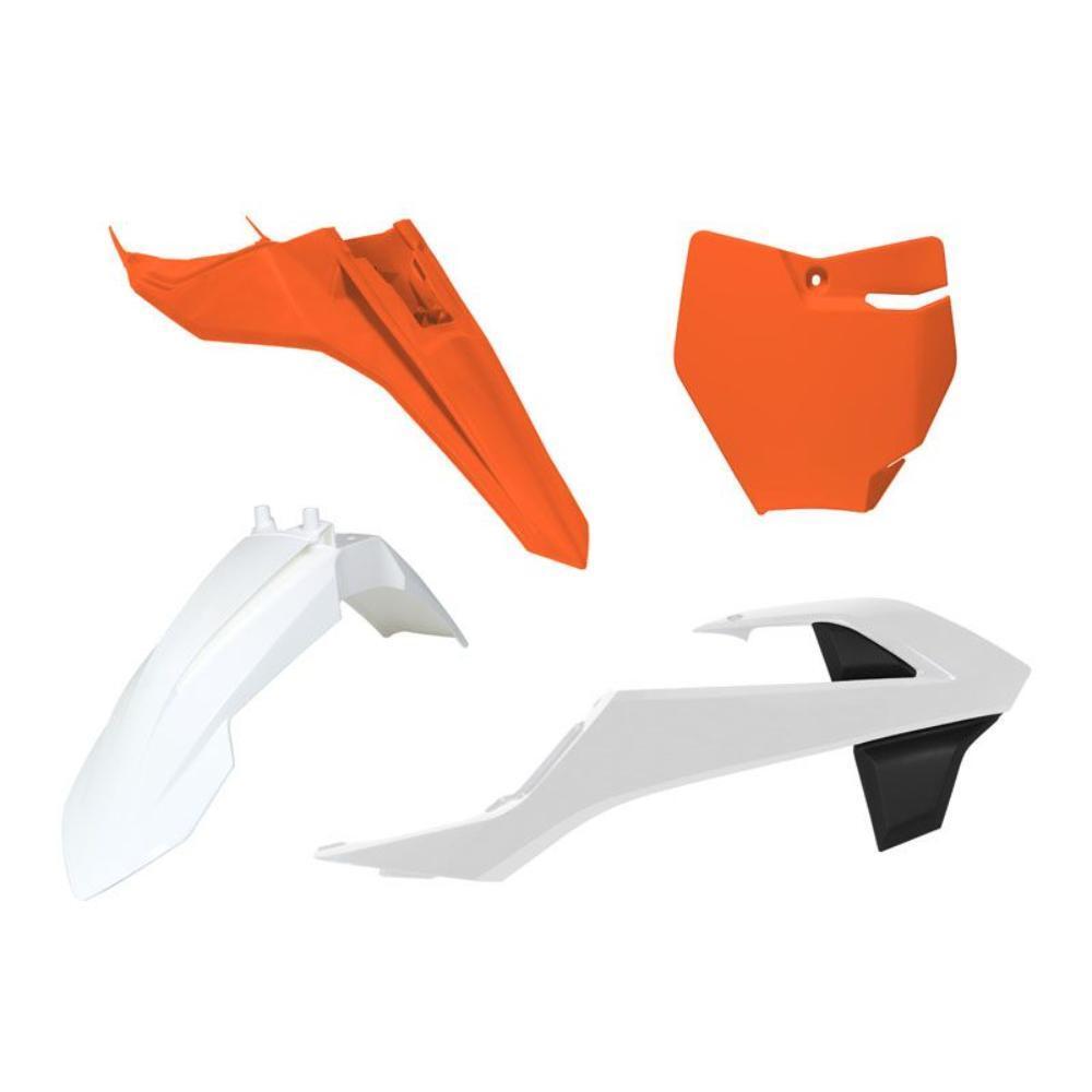 Rtech Plastic Kit 4 Piece - Orange / White