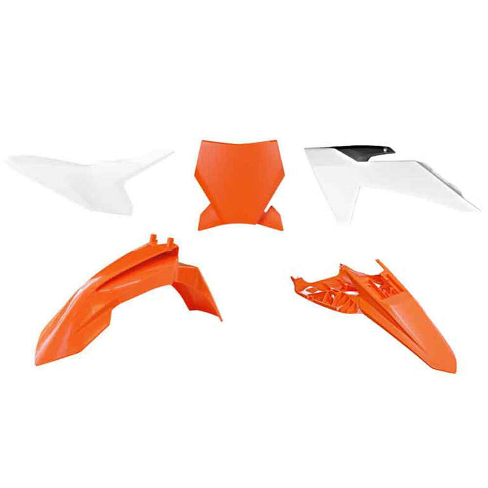 Rtech Plastics Kit 5 Piece - Orange / White / Black