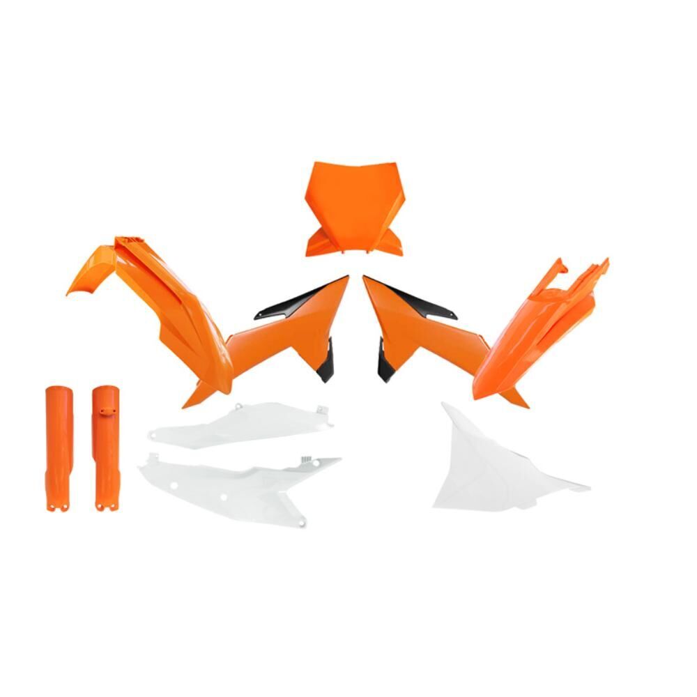 Rtech Plastics Kit 7 Piece - Orange / Black