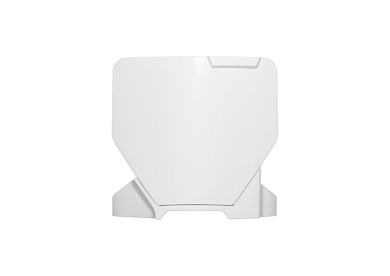 Rtech Front Number Plate - White