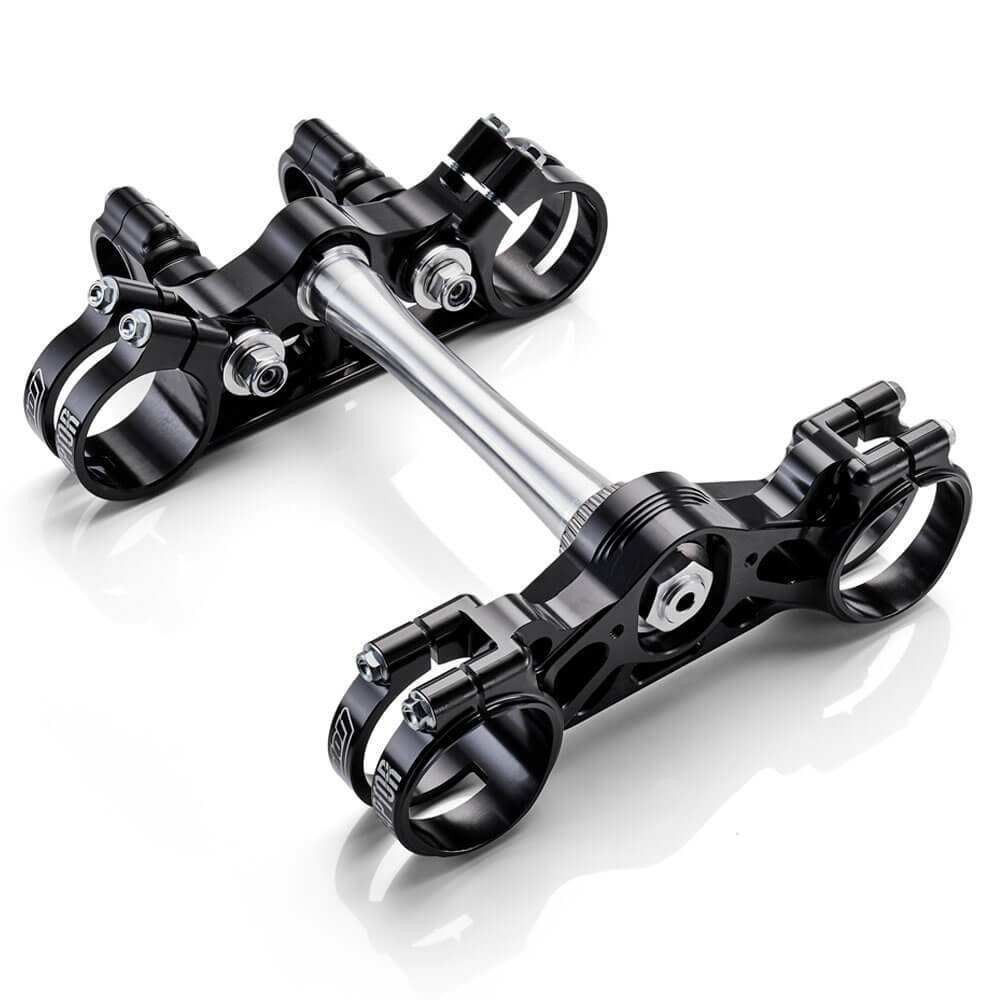 Talon Raptor Adjustable Triple Clamp - Black