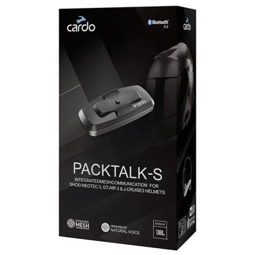 Cardo Packtalk-S Edge - UCS Shoei