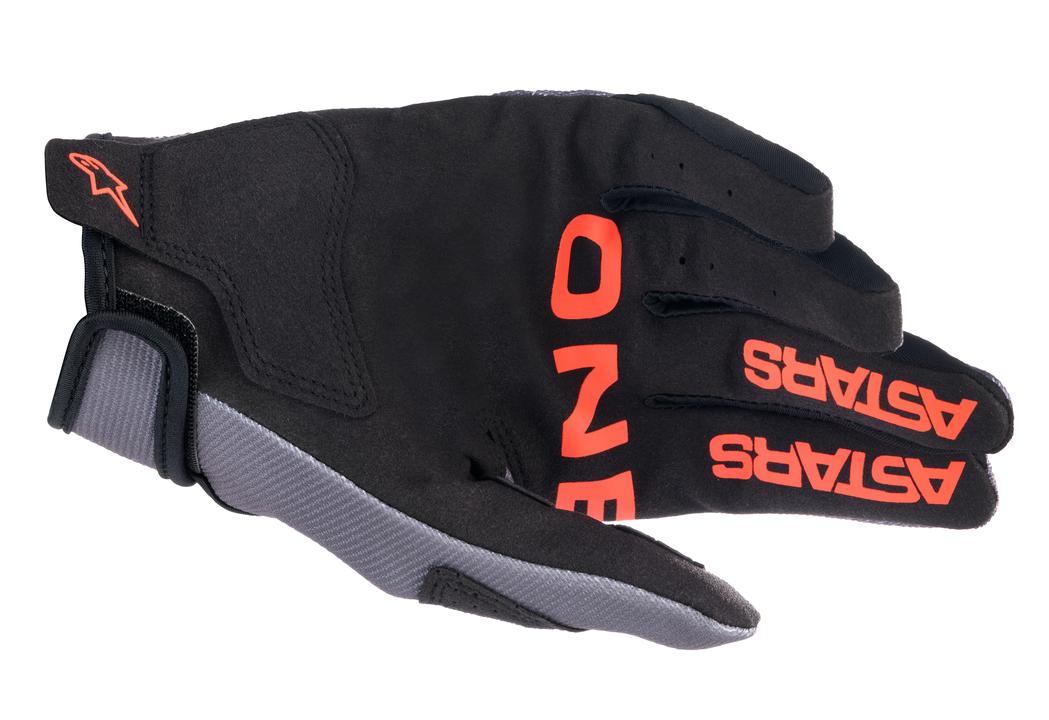 Alpinestars Youth Radar Gloves - Magnet / Red