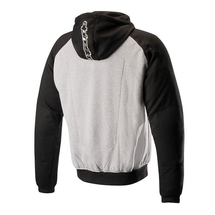 Alpinestars Chrome Sports Aramid Armoured Hoodie - Melange / Black / Grey