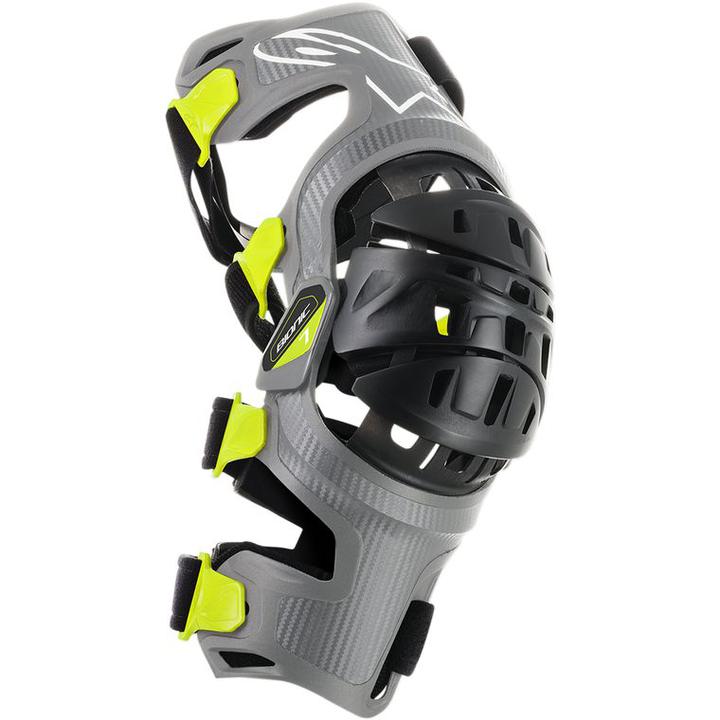 Alpinestars Bionic 7 Knee Brace (Pair) - Fluro Yellow