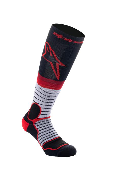 Alpinestars MX Pro Socks - Black / Grey / Red