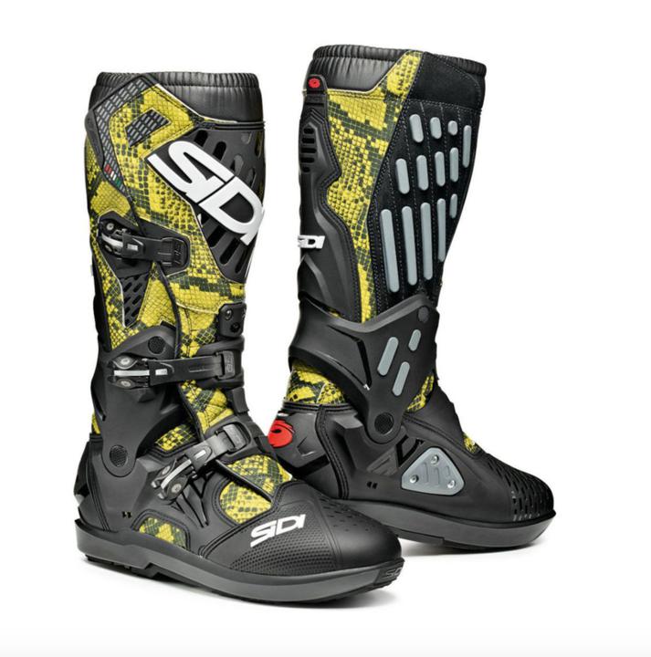 Sidi Atojo SRS Limited Edition Boots - Black / Yellow