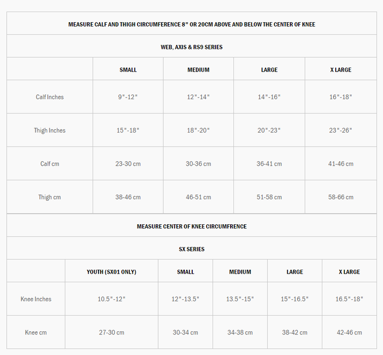 EVS Web Pro Knee Braces (Pair) - Black / Red