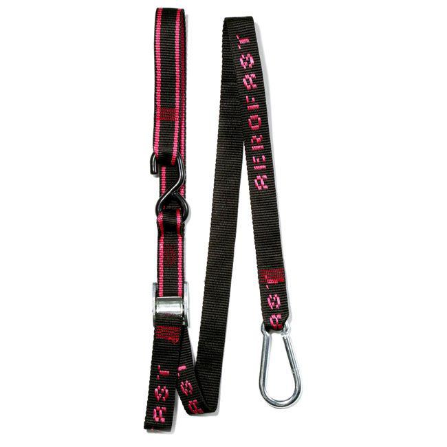 Aerofast MC37K Karabiner Tie Down 37mm - Pink / Black (2 pack)