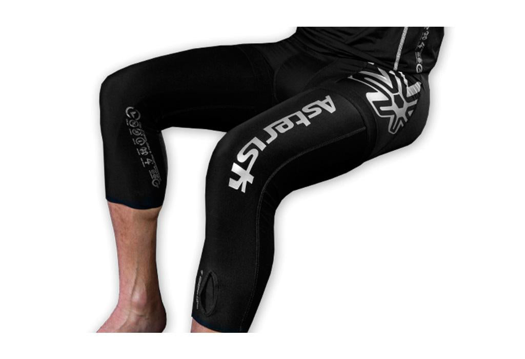 Asterisk Zero G Knee Brace Pants - Black