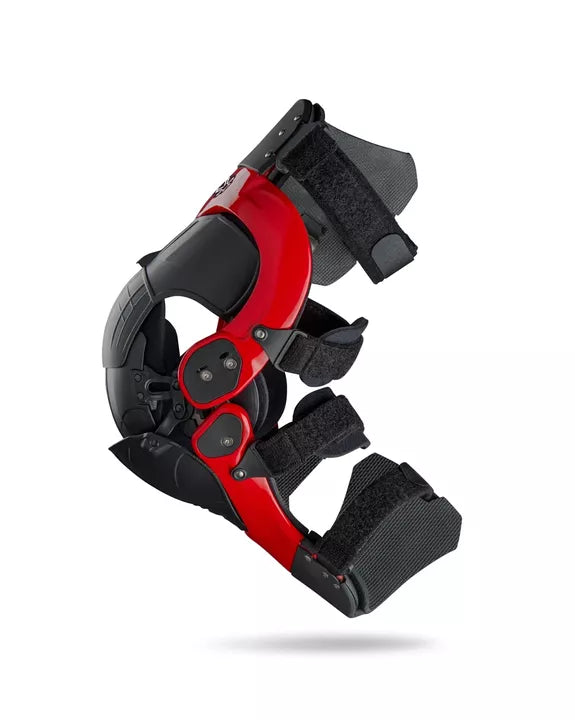 Asterisk Cell Knee Brace (Pair) - Red