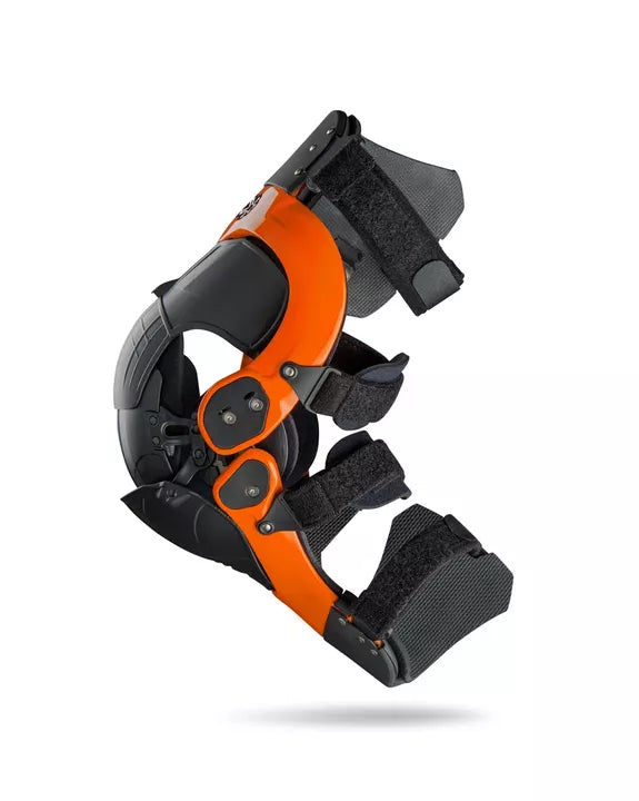 Asterisk Cell Knee Brace (Pair) - Orange