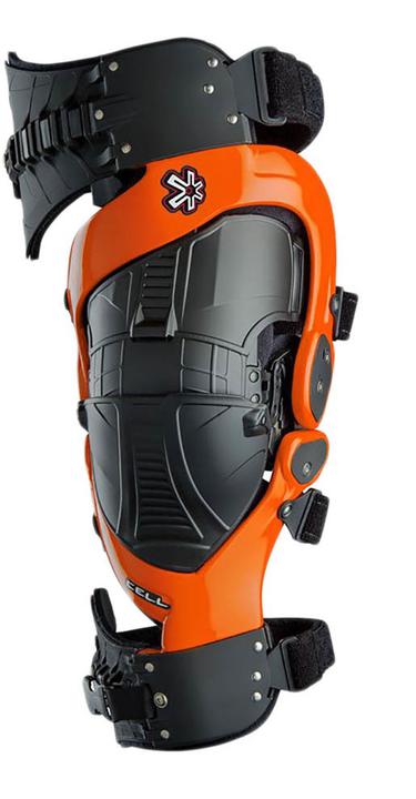 Asterisk Ultra Cell 2.0 Knee Brace (Pair) - Black/Orange