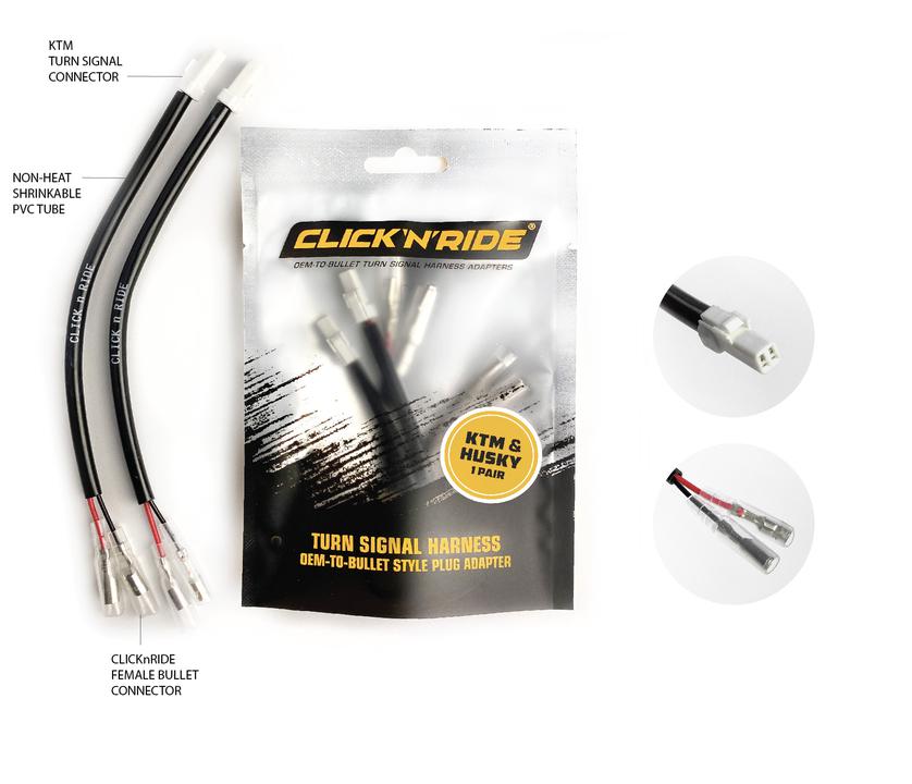 Clicknride KTM / Husqvarna / Gas Gas Turn Signal Plug And Play Harness
