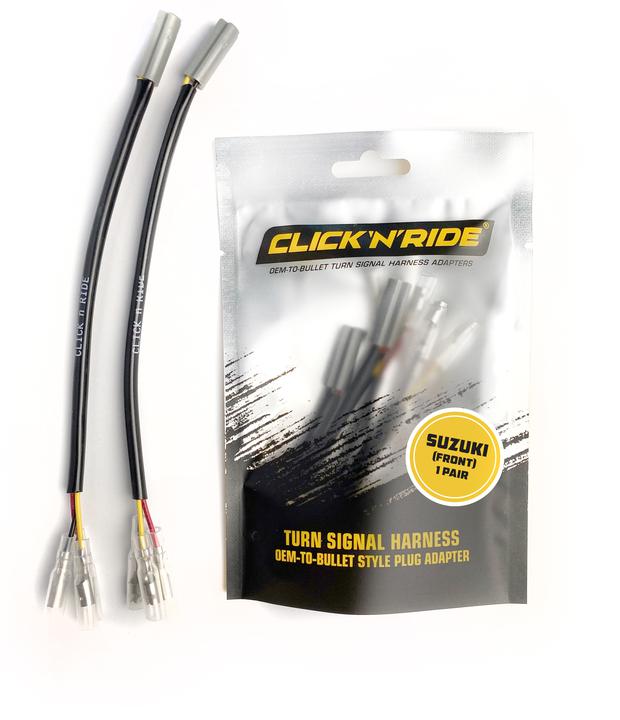 Clicknride Suzuki Front Turn Signal Plug & Play Harness