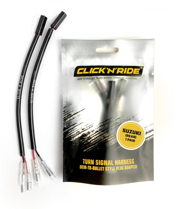 Clicknride Suzuki Rear Turn Signal Plug & Play Harness