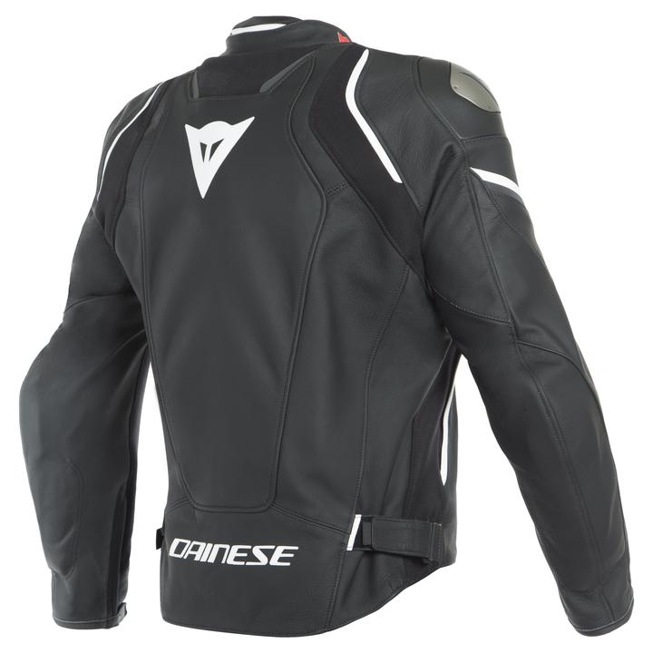 Dainese Racing 3 D-Air Perforated Airbag Jacket - Black / White