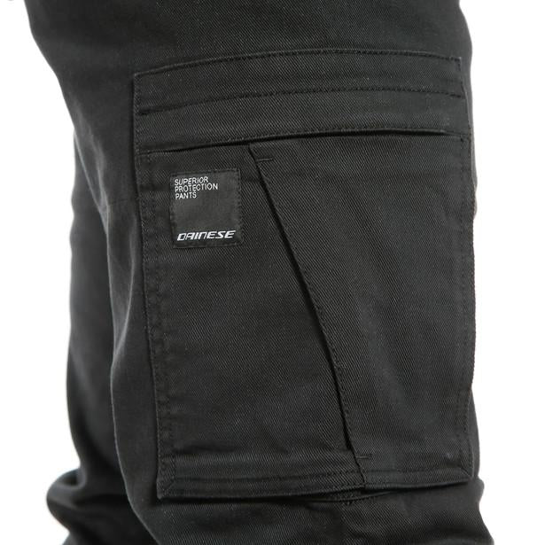 Dainese Combat Aramid Armoured Textile Pants - Black