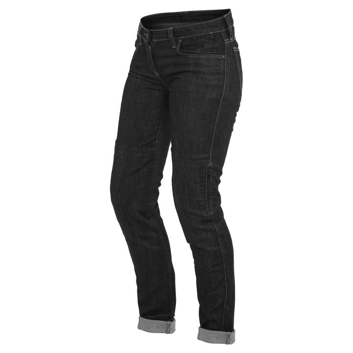 Dainese Denim Slim Women's Textile Pants - Black