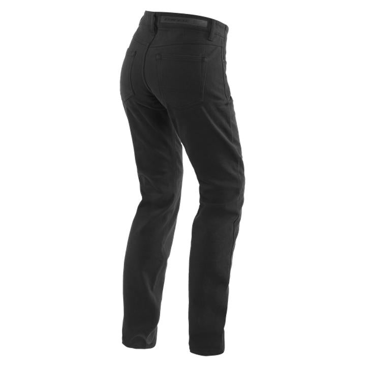 Dainese Casual Aramid Armoured Slim Women's Textile Pants - Black