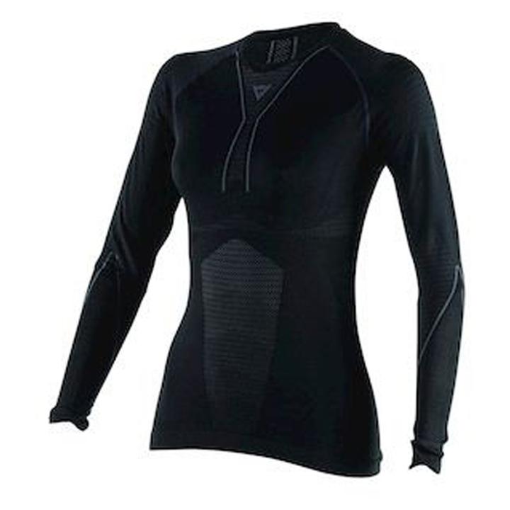 Dainese D-Core Dry Women's Tee Ls - Black Anthracite