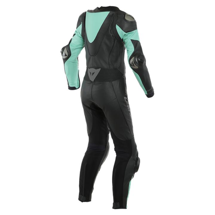 Dainese Imatra Women's 1-Piece Perforated Suit - Aqua / Black