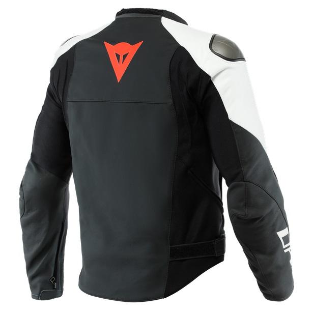Dainese Sportiva Leather Jacket - Black / White