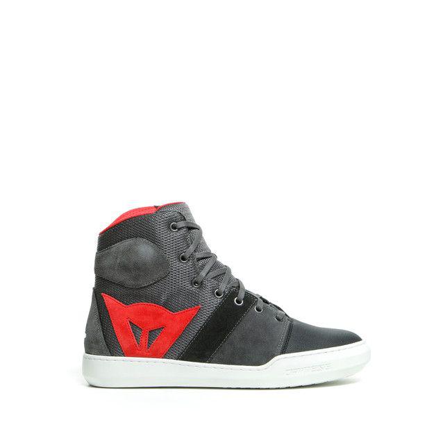 Dainese York Air Shoes - Black / Red