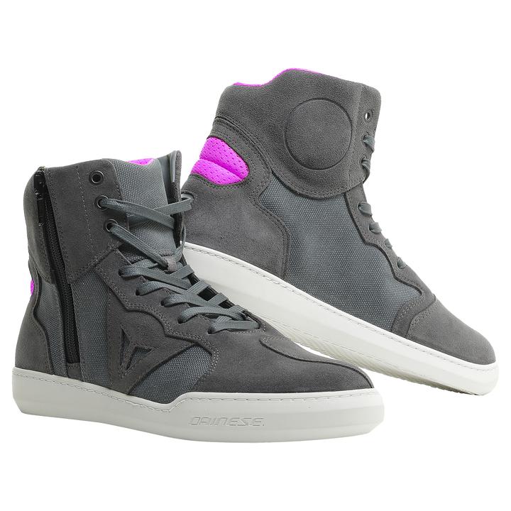 Dainese Metropolis Women's Shoes - Anthracite / Fuchsia