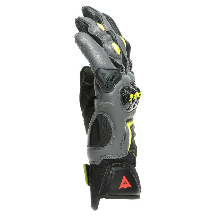 Dainese VR46 Sector Short Gloves - Black / Yellow