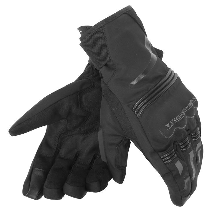 Dainese Tempest D-Dry Short Gloves - Black (Unisex)
