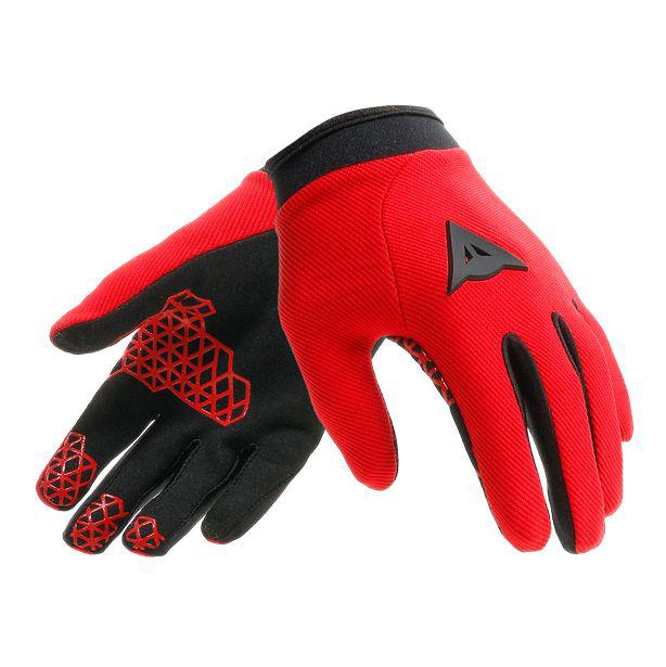 Dainese Scarabeo Youth Gloves - Light Red / Black