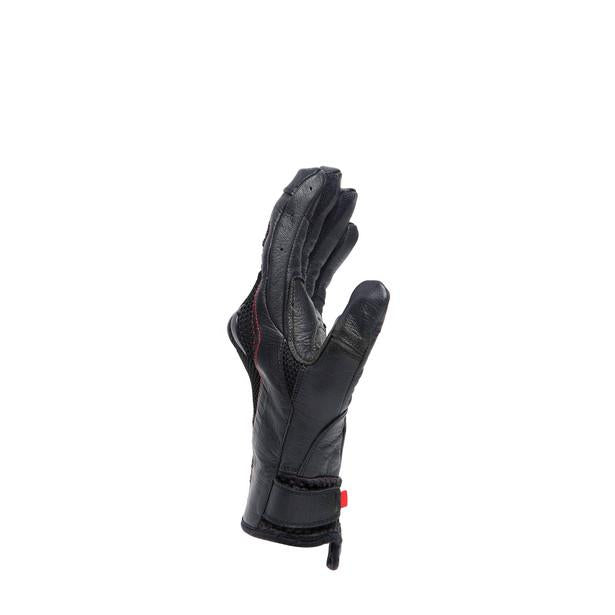 Dainese Karakum Ergo-Tek Gloves - Black / Red