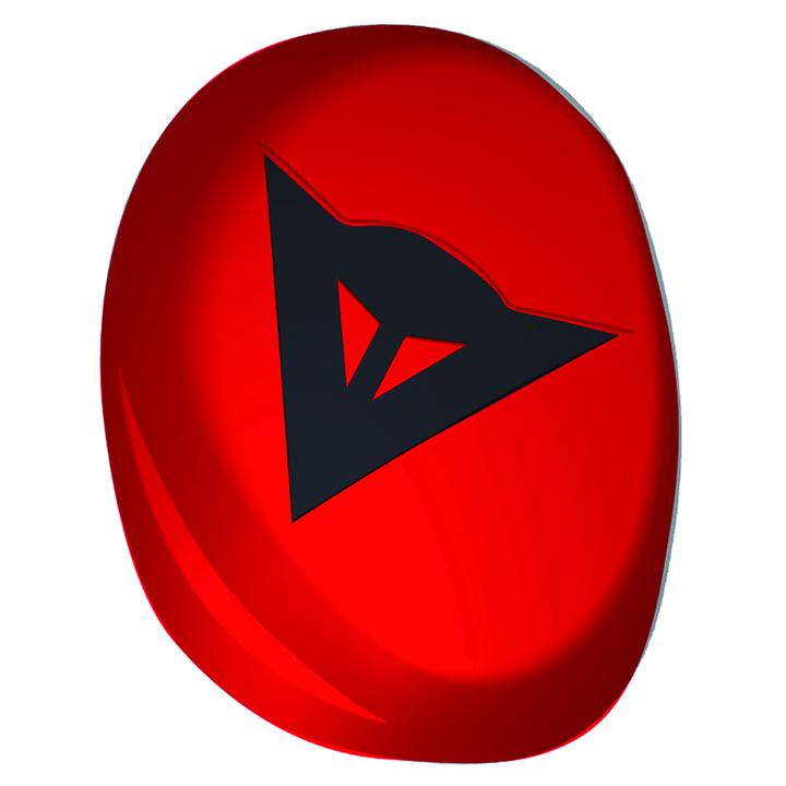 Dainese Armour Pista Knee Slider - Fluro Red/Black