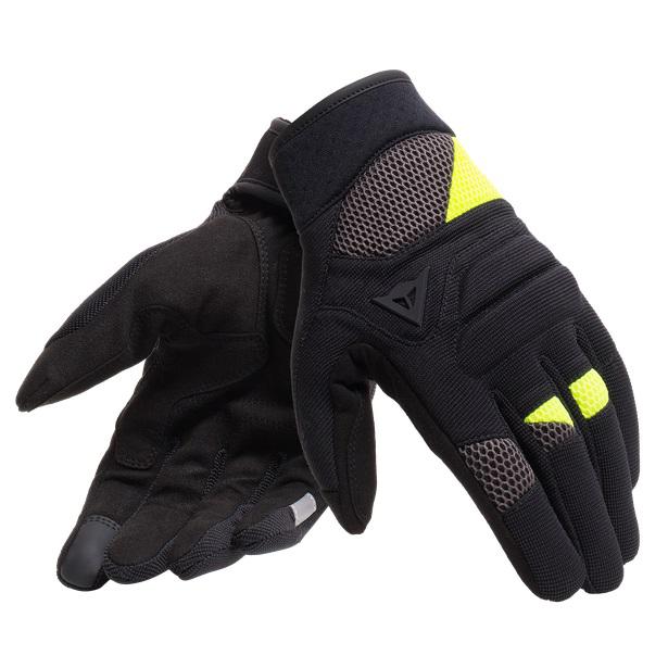 Dainese Fogal Unisex Gloves - Black Yellow