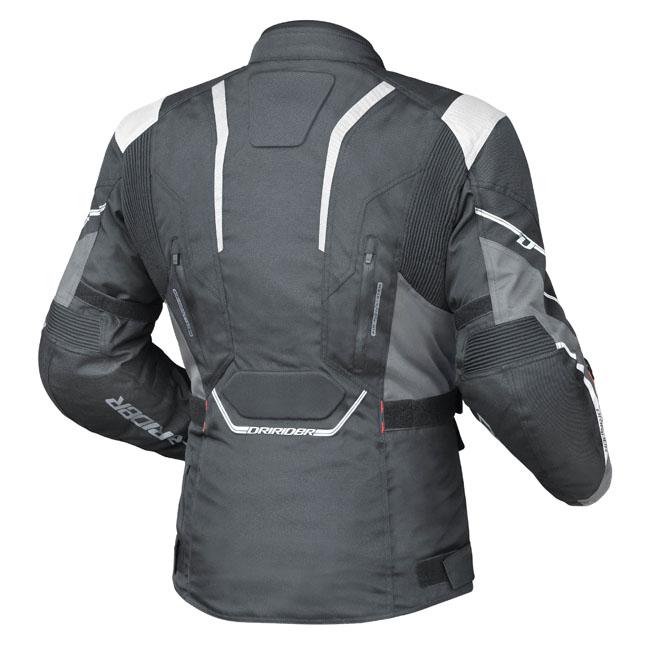 Dririder Apex 5 Men's Jacket - Black, White / Grey