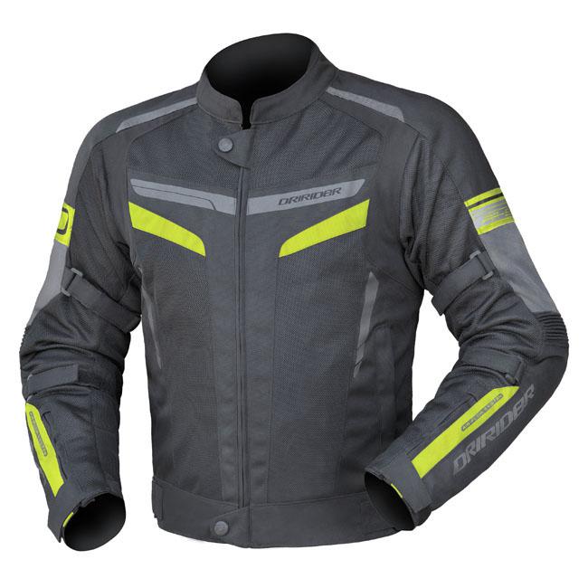 Dririder Air Ride 5 Jacket - Black Hi Vis