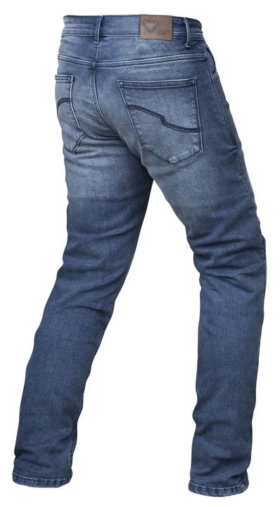 Dririder Titan Kevlar Armoured Jeans OTB Short - Blue Wash