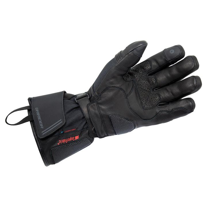 Dririder Phoenix Heated Motorcycle Gloves - Black