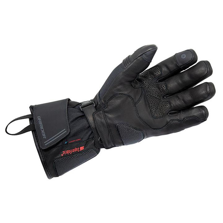 Dririder Phoenix Women's Heated Motorcycle Gloves - Black