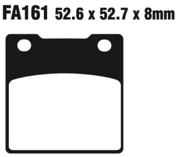 EBC Double-H Sintered Disc Pad Set - FA161HH